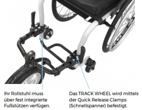 Track Wheel Double Arm Carbon